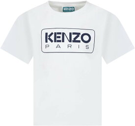 KENZO ケンゾー ベージュ Avorio トップス ボーイズ 春夏2024 K60340 12P 【関税・送料無料】【ラッピング無料】 ia