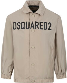 【本日5の付く日ポイント4倍!!】 DSQUARED2 ディースクエアード ベージュ Beige ジャケット ボーイズ 春夏2024 DQ2270 D0A8M D2J452M DQ707 【関税・送料無料】【ラッピング無料】 ia