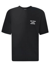 DROLE DE MONSIEUR ドロール ド ムッシュ ブラック BLACK Tシャツ メンズ 春夏2024 PERM TS010 CO002 BLBLACK 【関税・送料無料】【ラッピング無料】 ia