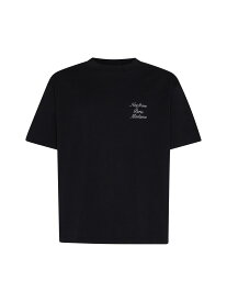 DROLE DE MONSIEUR ドロール ド ムッシュ ブラック Black Tシャツ メンズ 春夏2024 DTS198 CO002BL 【関税・送料無料】【ラッピング無料】 ia