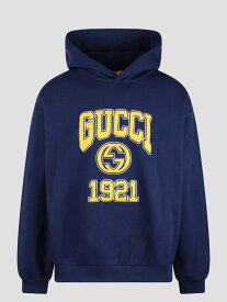 GUCCI グッチ ブルー Blue トレーナー メンズ 春夏2024 770842 XJF3O 4030 【関税・送料無料】【ラッピング無料】 ia