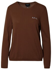 A.P.C アー ペー セー ブラウン Brown ニットウェア レディース 秋冬2023 COGUQ-F23215TCH 【関税・送料無料】【ラッピング無料】 ia