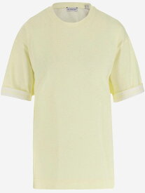 BURBERRY バーバリー イエロー Yellow Tシャツ レディース 春夏2024 8083628SHERBET 【関税・送料無料】【ラッピング無料】 ia