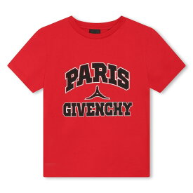 GIVENCHY ジバンシィ レッド Red トップス ボーイズ 春夏2024 H30161 991 【関税・送料無料】【ラッピング無料】 ia