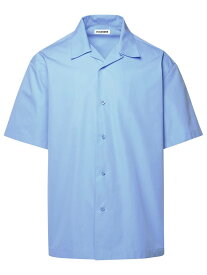 JIL SANDER ジル サンダー ブルー Light Blue シャツ メンズ 春夏2024 J22DL0112 J45002523 【関税・送料無料】【ラッピング無料】 ia