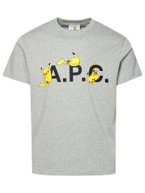 A.P.C. アーペーセー グレー Grey Tシャツ メンズ 春夏2024 COEZB-F26316PLB 【関税・送料無料】【ラッピング無料】 ia