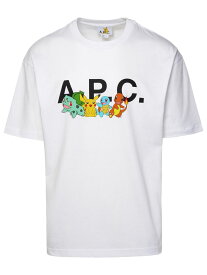 A.P.C. アーペーセー ホワイト White Tシャツ メンズ 春夏2024 COBQX-H26310AAB 【関税・送料無料】【ラッピング無料】 ia