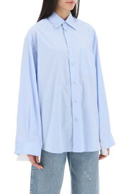 MM6 MAISON MARGIELA エムエム6 メゾン マルジェラ ブルー Light Blue シャツ レディース 春夏2024 S52DT0031 STZ119 962 【関税・送料無料】【ラッピング無料】 ia