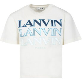 LANVIN ランバン イエロー Giallo トップス ボーイズ 春夏2024 N30069 519 GIALLO 【関税・送料無料】【ラッピング無料】 ia