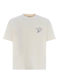 DROLE DE MONSIEUR ドロール ド ムッシュ Tシャツ メンズ 春夏2024 TS188-CO002 CREAM 【関税・送料無料】【ラッピング無料】 ia