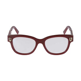 CARTIER カルティエ サングラス・メガネ レディース 春夏2023 CT0373O003 burgundy burgundy tra 【関税・送料無料】【ラッピング無料】 ia