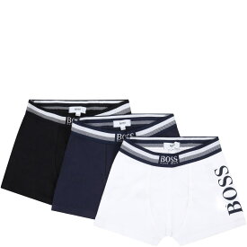 【毎月1日はエントリーでポイント3倍！】 HUGO BOSS ヒューゴ ボス ブルー Blue アンダーウェア ボーイズ 秋冬2021 J27T02 849 【関税・送料無料】【ラッピング無料】 ia