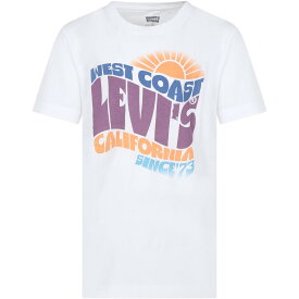 LEVI'S リーバイス ホワイト White トップス ボーイズ 春夏2024 24SMLK9EK297 W1T 【関税・送料無料】【ラッピング無料】 ia