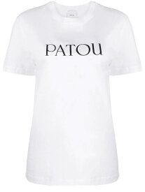 PATOU パトゥ ホワイト White Tシャツ レディース 春夏2024 JE0299999001W 【関税・送料無料】【ラッピング無料】 ia