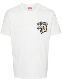 KENZO ケンゾー ホワイト White Tシャツ メンズ 春夏2024 PFE55TS1864SG02 【関税・送料無料】【ラッピング無料】 ia