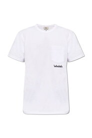 WOOLRICH ウールリッチ ホワイト Bianco Tシャツ メンズ 春夏2024 CFWOTE0118MRUT3385 8041 【関税・送料無料】【ラッピング無料】 ia