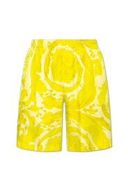 【楽天スーパーSALE!!200000円以上5000円OFFクーポン対象】 VERSACE ヴェルサーチ イエロー Yellow ショーツ メンズ 春夏2024 10024761A095825Y370 【関税・送料無料】【ラッピング無料】 ia