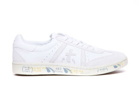 PREMIATA プレミアータ ホワイト White スニーカー メンズ 春夏2024 BONNIE6758 【関税・送料無料】【ラッピング無料】 ia