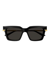 BOTTEGA VENETA EYEWEAR ボッテガヴェネタアイウェア サングラス・メガネ レディース 秋冬2023 BV1242S001 black gold grey 【関税・送料無料】【ラッピング無料】 ia