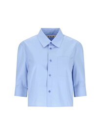 MARNI マルニ ブルー Light blue シャツ レディース 春夏2024 CAMA0533X0 UTC223 00B50 【関税・送料無料】【ラッピング無料】 ia