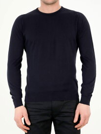 JOHN SMEDLEY ジョンスメドレー ブルー BLUE ニットウェア メンズ 春夏2024 HATFIELDNAVY 【関税・送料無料】【ラッピング無料】 ia