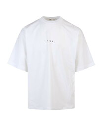 MARNI マルニ ホワイト White Tシャツ メンズ 春夏2024 HUMU0223P1USCS87 LOW01 【関税・送料無料】【ラッピング無料】 ia