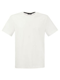 FAY フェイ ホワイト White Tシャツ メンズ 春夏2024 NPMB3481300UCX B001 【関税・送料無料】【ラッピング無料】 ia