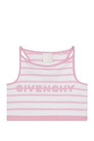 GIVENCHY ジバンシィ ホワイト White トップス ガールズ 春夏2024 H30025 N54 【関税・送料無料】【ラッピング無料】 ia