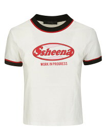 SSHEENA シーナ ホワイト WHITE Tシャツ レディース 春夏2024 24SSTINYTS24010 WHITE 【関税・送料無料】【ラッピング無料】 ia