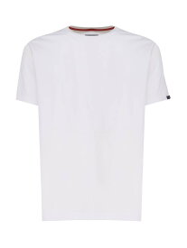 FAY フェイ ホワイト White Tシャツ メンズ 春夏2024 NPMB3481330 UCXB001 【関税・送料無料】【ラッピング無料】 ia