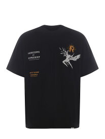 REPRESENT リプレゼント ブラック Nero Tシャツ メンズ 春夏2024 MLM467-01 JET BLACK 【関税・送料無料】【ラッピング無料】 ia