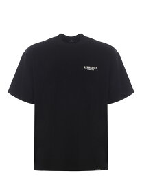 REPRESENT リプレゼント ブラック Nero Tシャツ メンズ 春夏2024 OCM409-01 BLACK 【関税・送料無料】【ラッピング無料】 ia