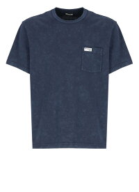 FAY フェイ ブルー Blue Tシャツ メンズ 春夏2024 MPMB348105TVDBU214 【関税・送料無料】【ラッピング無料】 ia