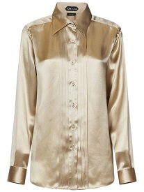 【本日5の付く日ポイント4倍!!】 TOM FORD トム フォード ベージュ Beige シャツ レディース 春夏2024 CA3269FAX1191 AW600 【関税・送料無料】【ラッピング無料】 ia