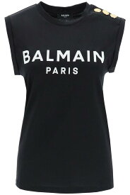 【楽天スーパーSALE!!50000円以上3000円OFFクーポン対象】 BALMAIN バルマン ブラック Black Tシャツ レディース 秋冬2023 BF1ED001BB02EAB 【関税・送料無料】【ラッピング無料】 ia