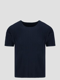 ISSEY MIYAKE イッセイ ミヤケ ブルー Blue Tシャツ メンズ 春夏2024 HP46JK42075 【関税・送料無料】【ラッピング無料】 ia