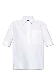 JIL SANDER ジルサンダー ホワイト White ブラウス レディース 春夏2024 J40DL0134J45127100 【関税・送料無料】【ラッピング無料】 ia