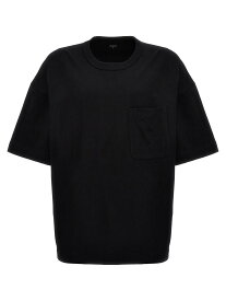 【本日5の付く日ポイント4倍!!】 LEMAIRE ルメール ブラック BLACK Tシャツ メンズ 春夏2024 TO1165 LJ1010 BK999 【関税・送料無料】【ラッピング無料】 ia