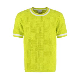 【本日5の付く日ポイント4倍!!】 BOTTEGA VENETA ボッテガ ヴェネタ グリーン green Tシャツ メンズ 春夏2022 702752V23C0_7275 【関税・送料無料】【ラッピング無料】 ia