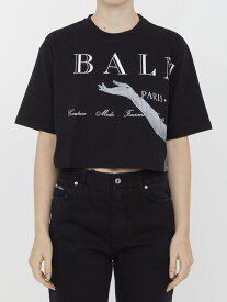 BALMAIN バルマン ブラック Nero Tシャツ レディース 秋冬2023 BF0EE020GD17 EGP 【関税・送料無料】【ラッピング無料】 ia