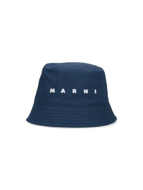 MARNI マルニ ブルー Blue 帽子 メンズ 春夏2024 CLZC0110S0UTC311 00B80 【関税・送料無料】【ラッピング無料】 ia