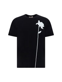 VALENTINO バレンチノ ブラック Black Tシャツ メンズ 春夏2024 VMG01FA220NO 【関税・送料無料】【ラッピング無料】 ia