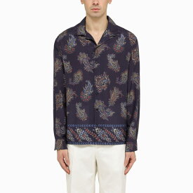 ETRO エトロ ブルー Blue シャツ メンズ 春夏2024 MRIC001499SPE45X0883 【関税・送料無料】【ラッピング無料】 ia