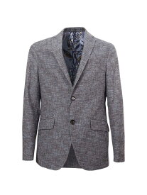 【本日5の付く日ポイント4倍!!】 ETRO エトロ グレー Grey ジャケット メンズ 春夏2024 MRCA000699TTB06S8460 【関税・送料無料】【ラッピング無料】 ia