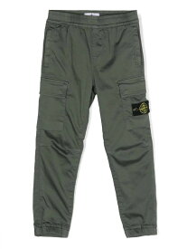 【本日5の付く日ポイント4倍!!】 STONE ISLAND JUNIOR ストーン アイランド グリーン Green パンツ ボーイズ 春夏2024 801631212 V0058 【関税・送料無料】【ラッピング無料】 ia