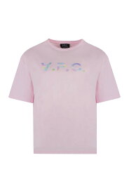 A.P.C アー ペー セー ピンク Pink Tシャツ レディース 春夏2024 COFDWF26379_FAA 【関税・送料無料】【ラッピング無料】 ia