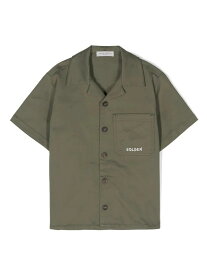 GOLDEN GOOSE ゴールデングース グリーン Green シャツ ボーイズ 春夏2024 GKP01759 P001538 35548 【関税・送料無料】【ラッピング無料】 ia