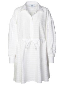 MSGM エムエスジーエム ホワイト White ドレス レディース 春夏2024 3641MDA5924711801 【関税・送料無料】【ラッピング無料】 ia