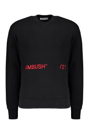 AMBUSH アンブッシュ ブラック black トレーナー メンズ 春夏2021 BMBA005FLE001_1025 【関税・送料無料】【ラッピング無料】 ia