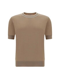 BRUNELLO CUCINELLI ブルネロ クチネリ ベージュ Beige Tシャツ メンズ 春夏2024 M29802030_CLK62 【関税・送料無料】【ラッピング無料】 ia